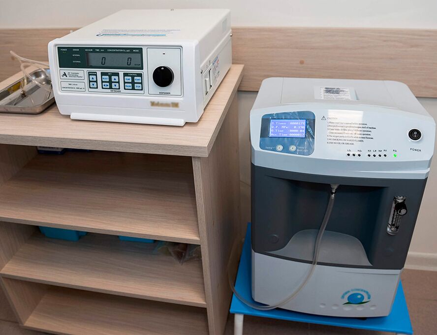 Οζονιστές για την παραγωγή ιατρικού όζοντος